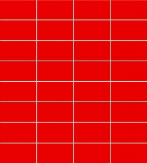  COLOUR MSP  RED 29,5х32,7 мозаика от TUBADZIN