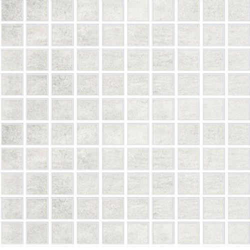  Mosaico Concrete White Lapp 30х30 (2,3х2,3) (Р) мозаика от BRENNERO CERAMICHE