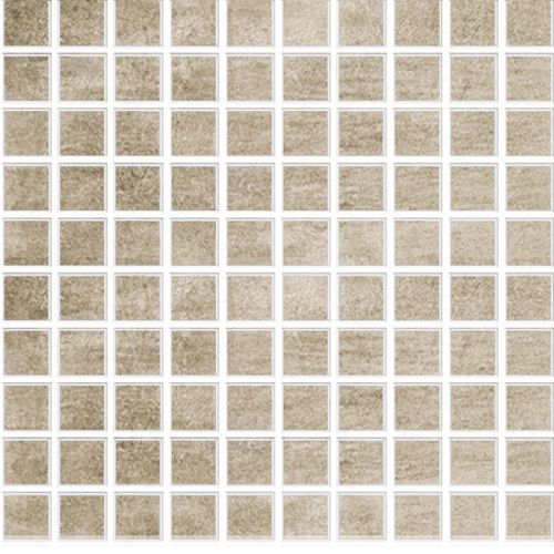  Mosaico Concrete Taupe Lapp 30х30 (2,3х2,3) (Р) мозаика от BRENNERO CERAMICHE