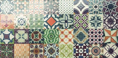 Керамическая плитка Catania Decor Messina 15x30 декор от MAINZU