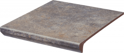  Ступень с носиком прямая Ceramika Paradyz Виано серая B1a 30x33 от CERAMICA PARADYZ
