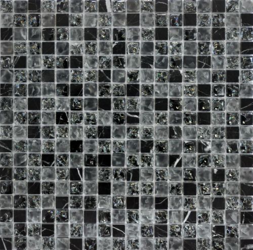  QSG-028-15/8 30,5х30,5 мозаика камень+стекло от Q-STONES