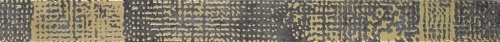  Wonder Listello Anthracite Gold 7.5x90 бордюр от GEMMA