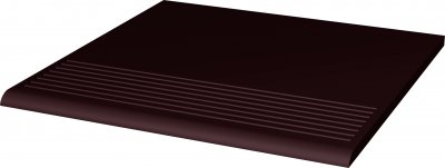  Ступень прямая Ceramika Paradyz Натурал коричневая структурная B1a 30x30 (1,17) от CERAMICA PARADYZ