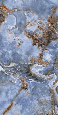  Керамическая плитка 60x120 AGYARO BLUE HIGH GLOSSY (х) от BLUEZONE