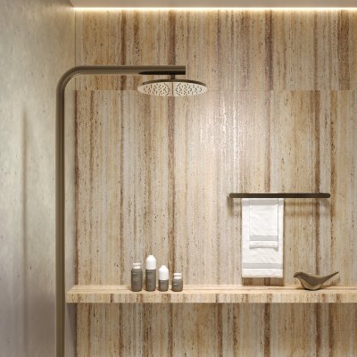  ROCK TRAVERTINO BEIGE от ARCADIA CERAMICA