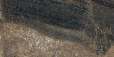 Керамогранит Лунар Маррон Керамогранит коричневый 80х160 матовый+гл.чернила от LAPARET