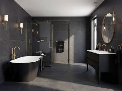  Керамогранит Lavagna Nero BHH-7004 от Basconi Home