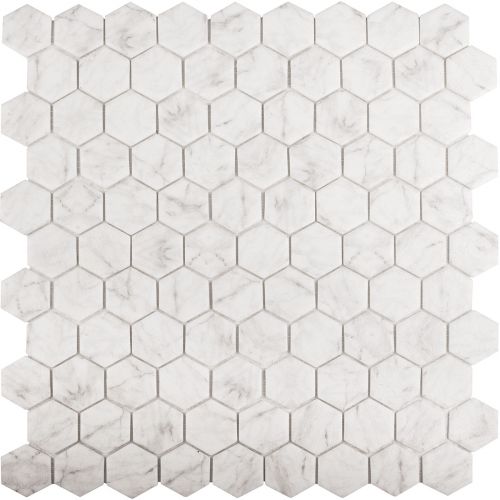  Antislip Hex Marbles 4300 Antid. 31.7x30.7 противоскользящая мозаика от VIDREPUR