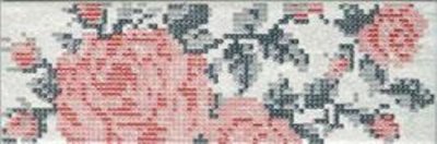  Керамическая плитка INS.S/1 FLOWERS WHITE 8,6X26,2 от CIR