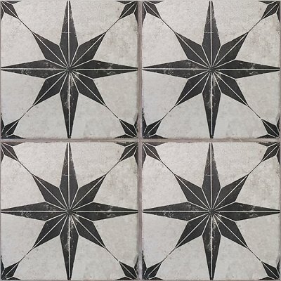 Керамогранит SCINTILLA Black Pre-cut 45x45 от ETILI SERAMIK