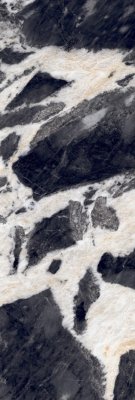  Керамическая плитка LEVANTE NERO POLISHED 800X2400X15mm от MOTTO CERAMIC