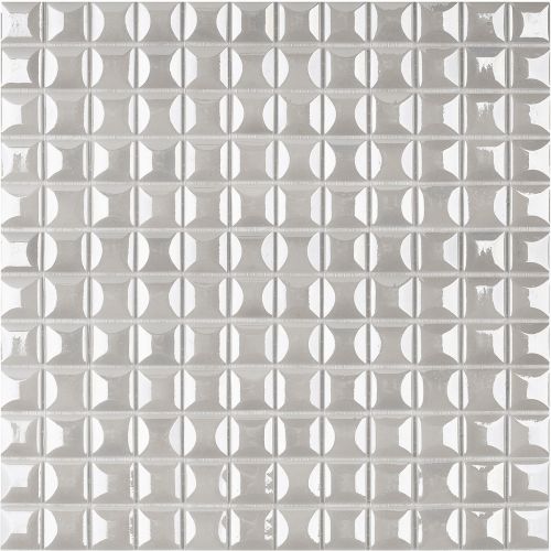  Edna White 31.7x31.7 стеклянная мозаика от VIDREPUR