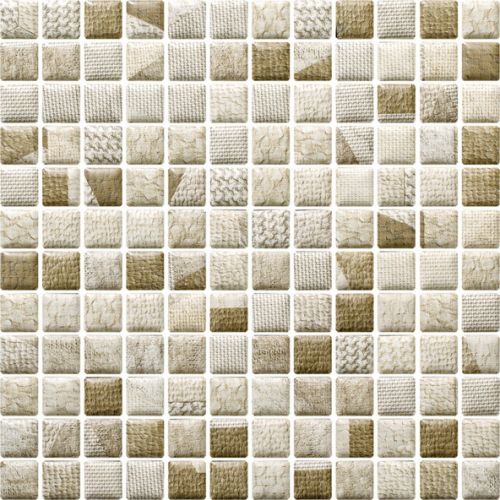  Attiya Beige Mozaika Prasowana K.2,3X2,3 Mix 29,8x29,8 мозаика от PARADYZ CERAMIKA