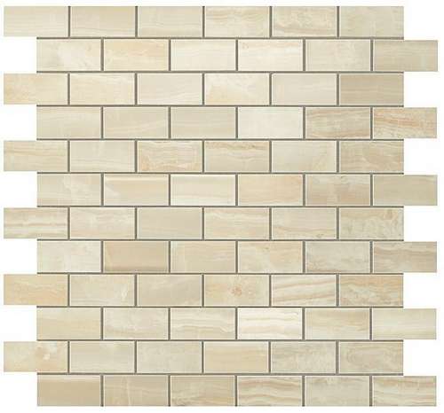  S.O. Ivory Chiffon Brick Mosaic 30.5x30.5 стена от ATLAS CONCORDE RUSSIA