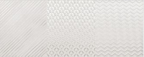  Intuition aura white decor 20x50 декор от Ibero-Keraben