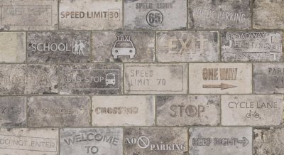  Керамическая плитка ROAD SIGNS MIX SOHO 10X20 от CIR