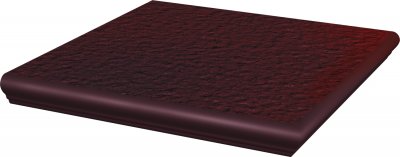  Ступень с носиком угловая Ceramika Paradyz Клауд коричневая 32,8х32,8 от CERAMICA PARADYZ