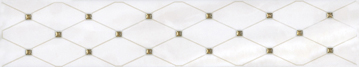 Плитка Летний сад Бордюр светлый AD\A288\8259    5,7х30 от KERAMA MARAZZI