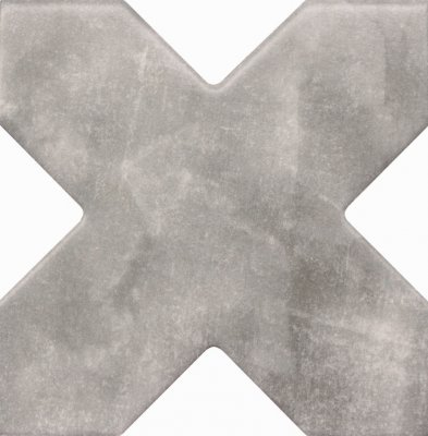  Керамическая плитка BECOLORS CROSS 13,25X13,25 GREY от Cevica