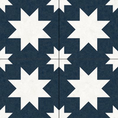  Керамогранит STAR Navy Pre. 45x45 от NAVARTI