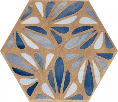 J084 Terracreta Dipinto Chamotte Esagonо 25х21,6 от MARCA CORONA
