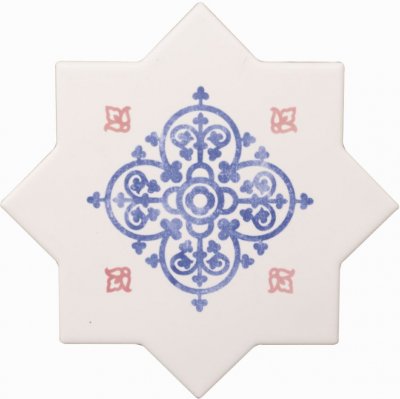  Керамическая плитка BECOLORS STAR 13,25X13,25 DEC. ARABESQUE от Cevica