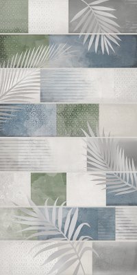 Керамическая плитка Bricks Leaf 31.5x63 Плитка настенная от AZORI