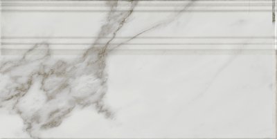 Плитка Монте Тиберио Плинтус бежевый светлый глянцевый обрезной FME030R 20x40 от KERAMA MARAZZI
