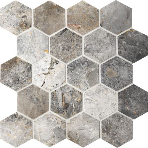  Hex Hexagon VLgP 64x74 мозаика от STAR MOSAIC