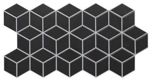  Rhombus Black 26.5x51 керамогранит от REALONDA