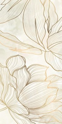  Керамическая плитка 60X120 LUMIERE DEC.FOGLIA D'ORO от LA FENICE