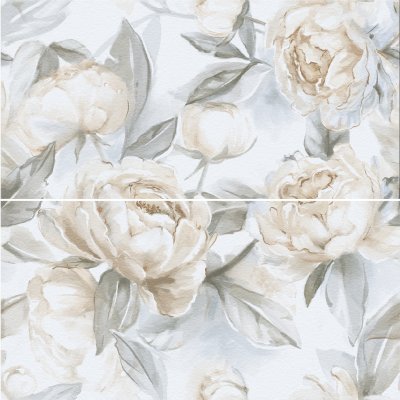  Elite Peonies Decor A+B 60x120 Matt 2 шт в комплекте керамогранит толщина 5мм от STARO SLIM