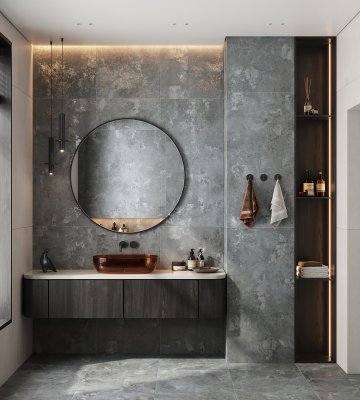  ERAGON DARK GREY от ARCADIA CERAMICA