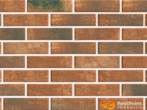 Керамогранит Loft Brick Chili 6.5x24.5 стена от BEST POINT CERAMICS
