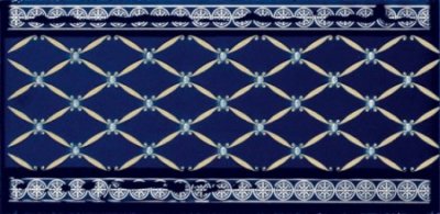  Керамическая плитка CENEFA DELIS COBALTO SILVER 20X10 от APE