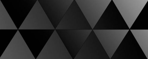  Black & White Decor Triangle Black 20х50 декор от IBERO-KERABEN
