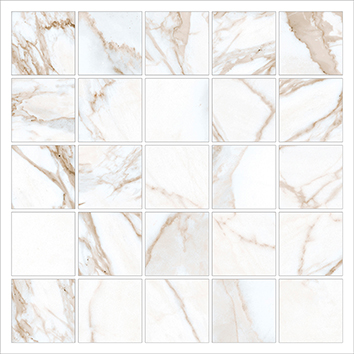 Керамогранит Marble Trend Мозаика K-1001/MR/m14/30,7x30,7 Calacatta от KERRANOVA