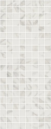 Плитка Алькала Декор белый мозаичный MM7203 20х50 от KERAMA MARAZZI