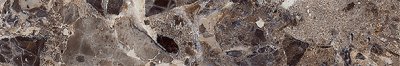 Плитка Illyria marrone Бордюр напольный 5х30 от CERAMICA CLASSIC