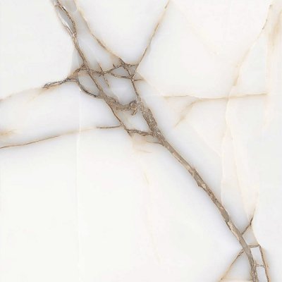  Керамогранит MOON Onyx White Glossy 60x60 от ITC India