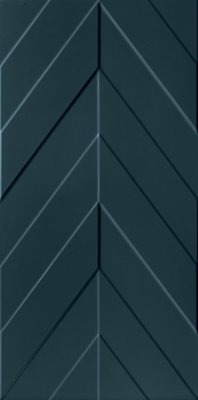 4D Chevron Deep Blue Matt Rett 40х80 от MARCA CORONA