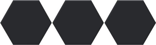  Versalles HEX Black 20x24 керамогранит от OSET
