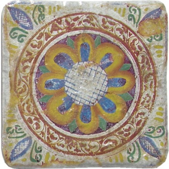  Maioliche Decor B 15х15 декор от GAMBARELLI