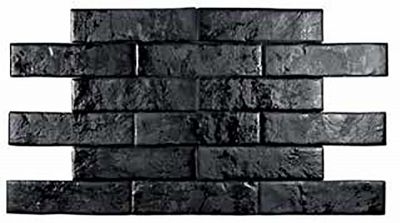  Brickwall negro 7x28 стена от PAMESA