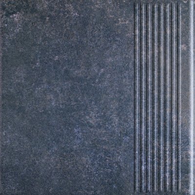  Ступень прямая Ceramika Paradyz Виано антрацитовая 29,5х29,5 (1,13) от CERAMICA PARADYZ