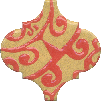 Плитка Арабески Майолика Декор орнамент OS\A39\65000 6,5х6,5 от KERAMA MARAZZI
