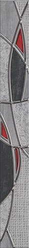 Плитка Пандора Бордюр Grey Charm 7,5х63 от AZORI