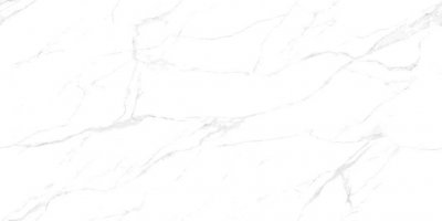 КЕРАМОГРАНИТ STATUARIO ROCK GLOSSY БЕЛЫЙ 80x160 от GRAVITA