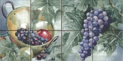 Composicion Acuarela Uvas 20x40 от 
